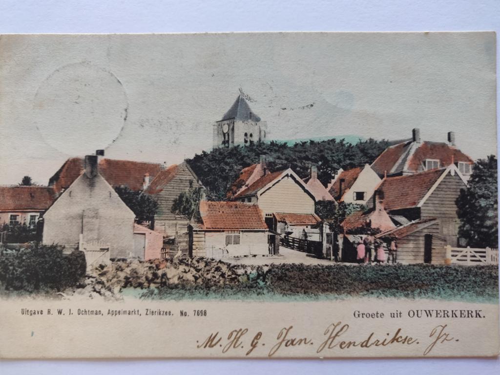 X2411 Ouwerkerk 1904, Ophalen of Verzenden, Voor 1920, Noord-Holland
