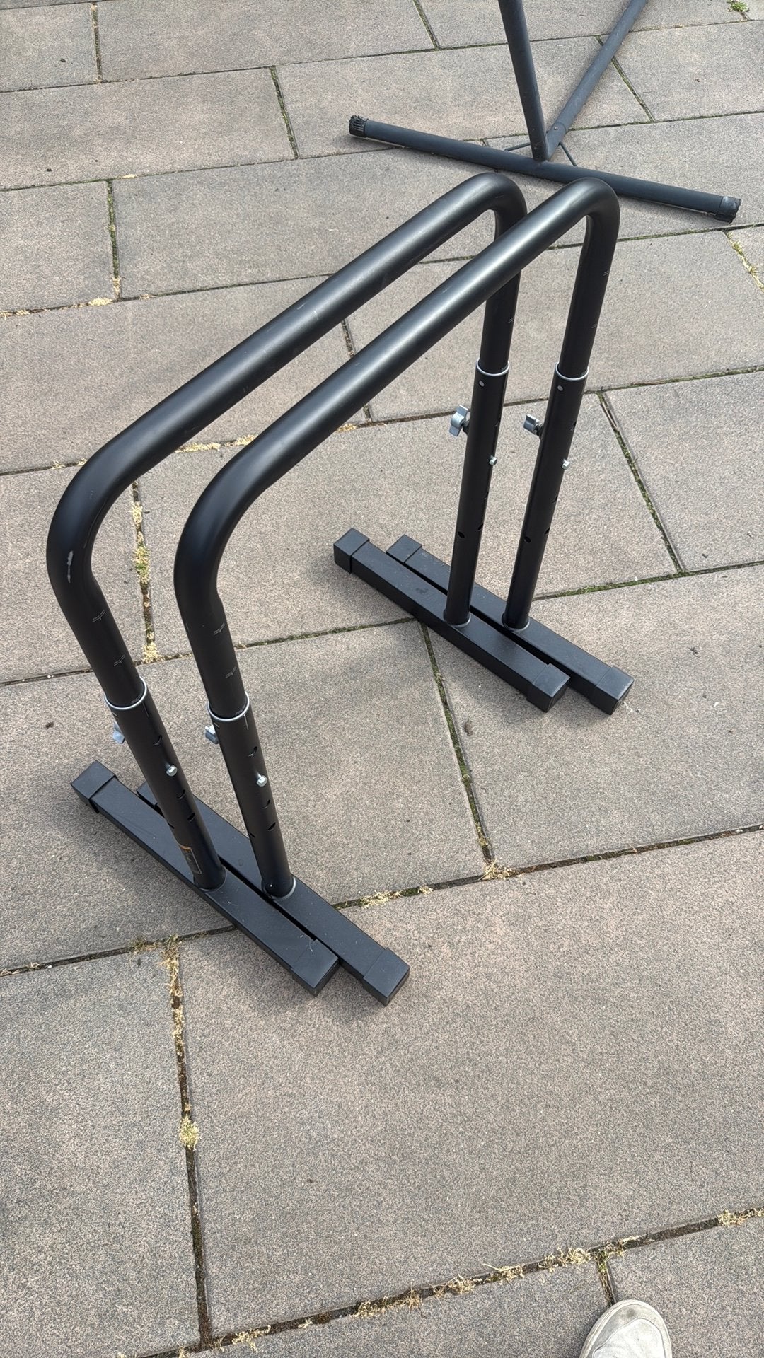 Verstelbare Push-up Steunen / Dip Bars, Ophalen, Gebruikt, Armen, Push-up steun