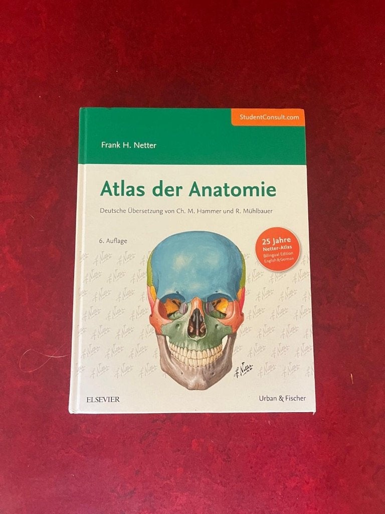 Atlas der Anatomie (Frank H. Netter), Boeken, Medisch, Netter, Ophalen of Verzenden, Zo goed als nieuw