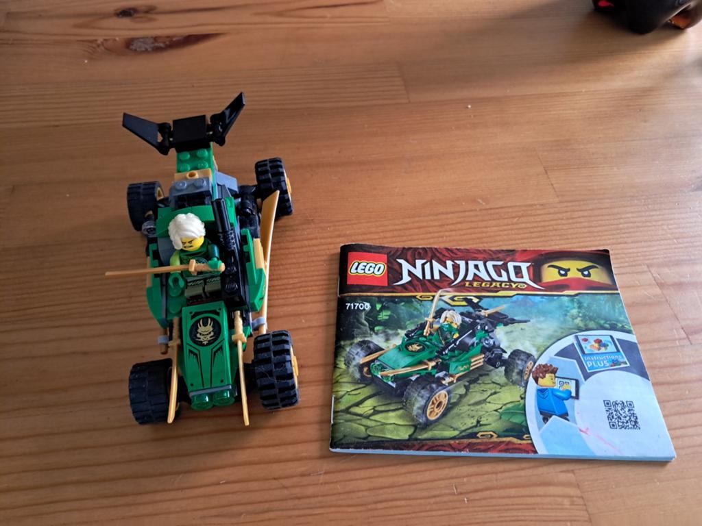 Lego ninjago met boekje, Ophalen of Verzenden, Gebruikt