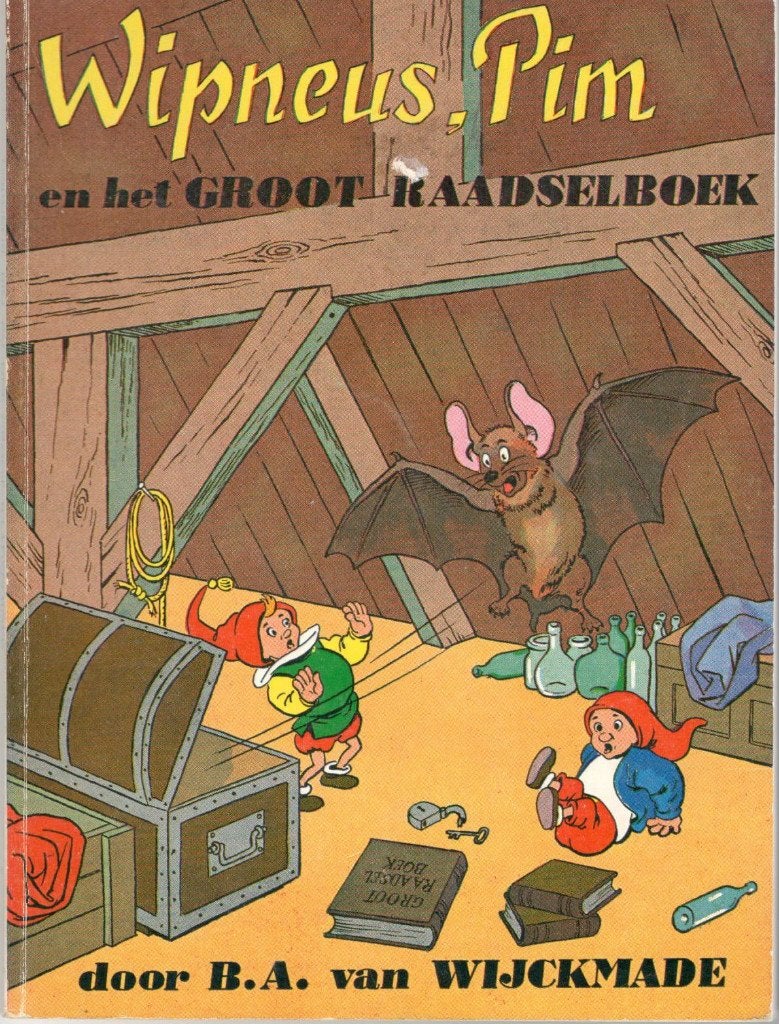 B.A. van Wijckmade - Wipneus, Pim en het Groot Raadselboek., Ophalen of Verzenden, Gelezen, Fictie algemeen
