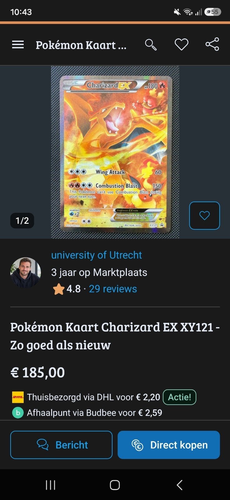 KOOP NIKS VAN HEM OPLICHTER POKEMON BOXEN EN PACKS EN KAARTE, Ophalen of Verzenden