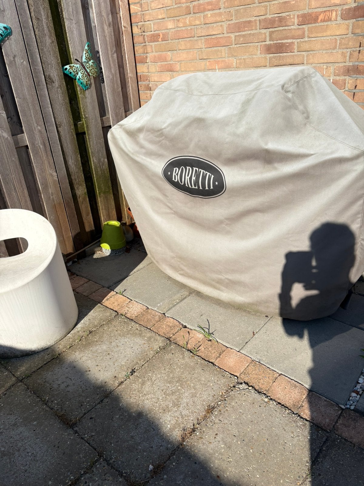 Te koop gas BBQ Boretti, Ophalen, Gebruikt