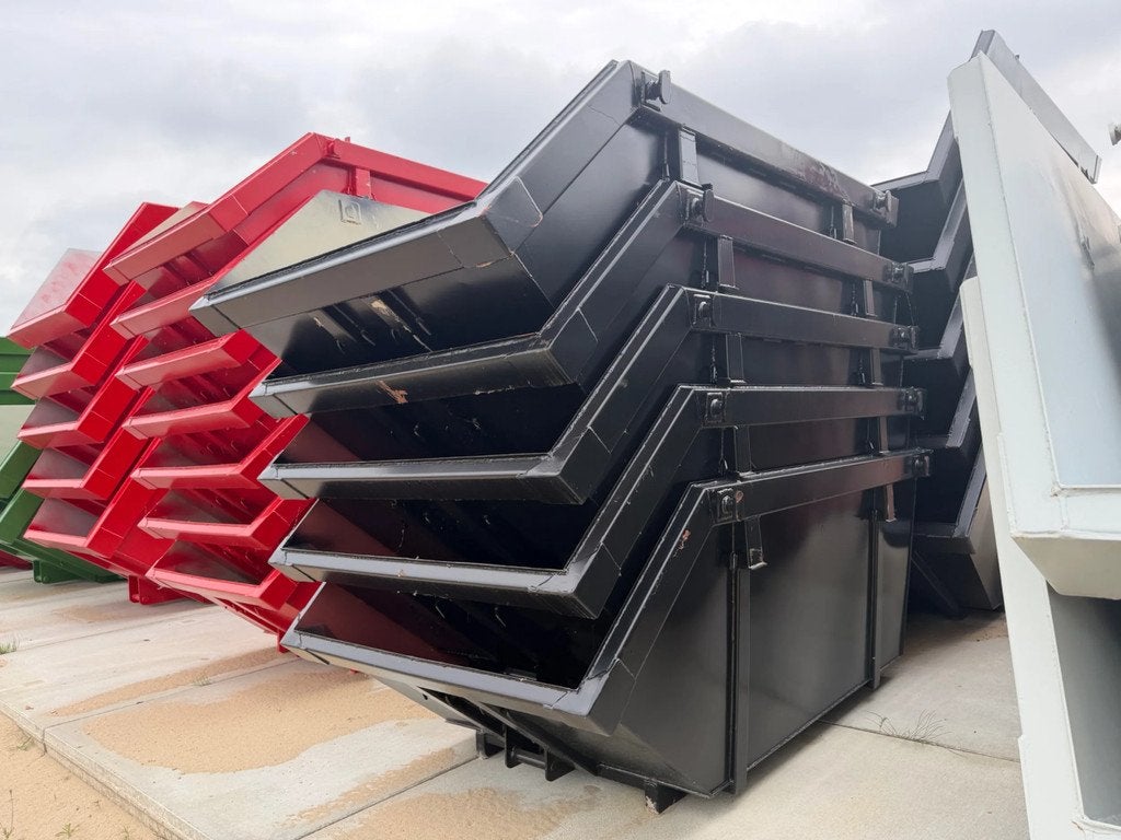 Sidalco 3m3 portaalarm container zwart