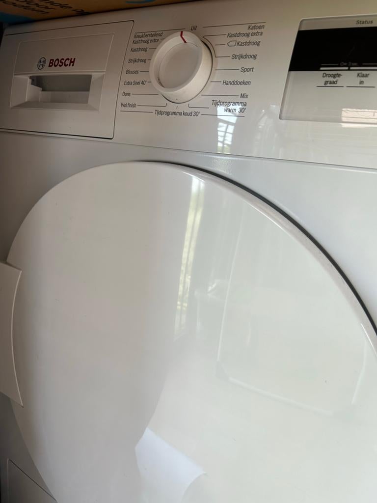 Bosch Serie 4 Condensdroger - Zo goed als nieuw, Ophalen, 8 tot 10 kg, Zo goed als nieuw, Voorlader