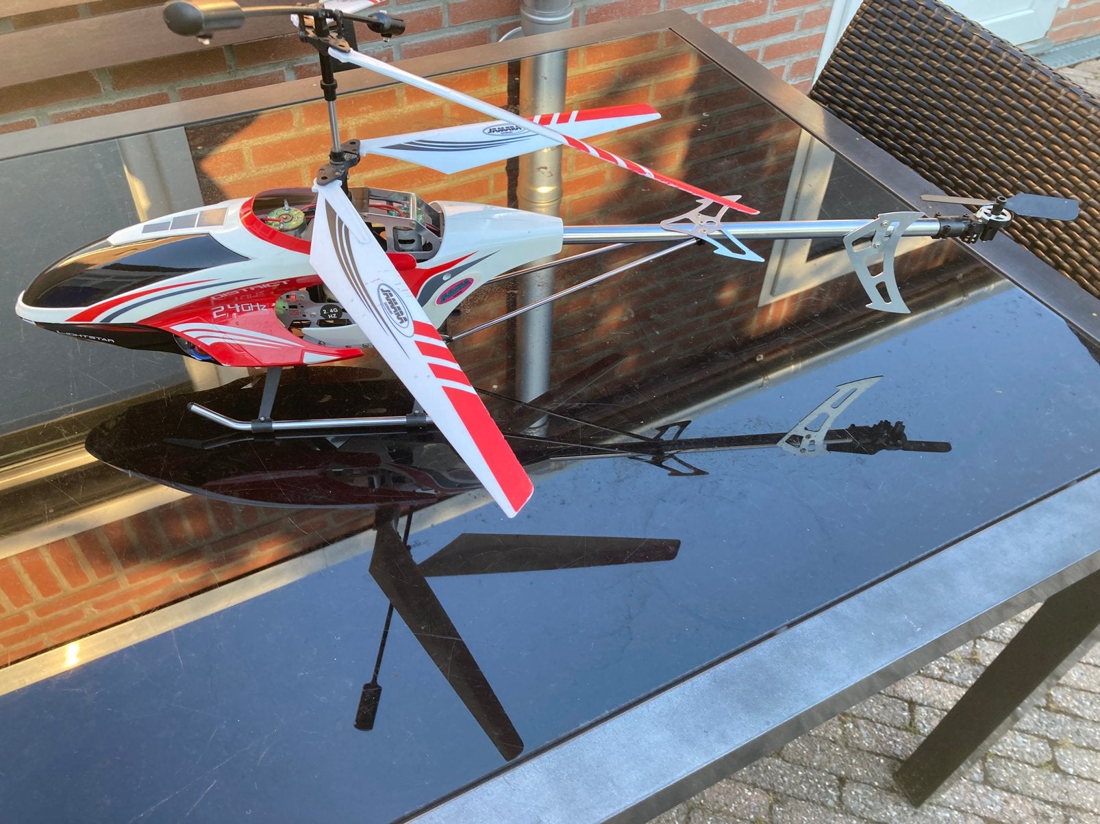 Jamara district 2.4 Ghz helicopter lightstar, Ophalen, Gebruikt, Elektro, Helikopter