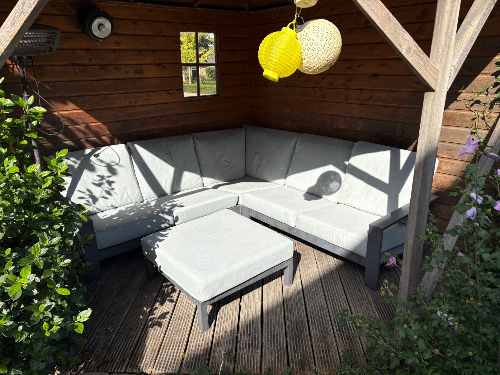 Leuke lounge set tuin, Ophalen, Bank, Aluminium, 8 zitplaatsen