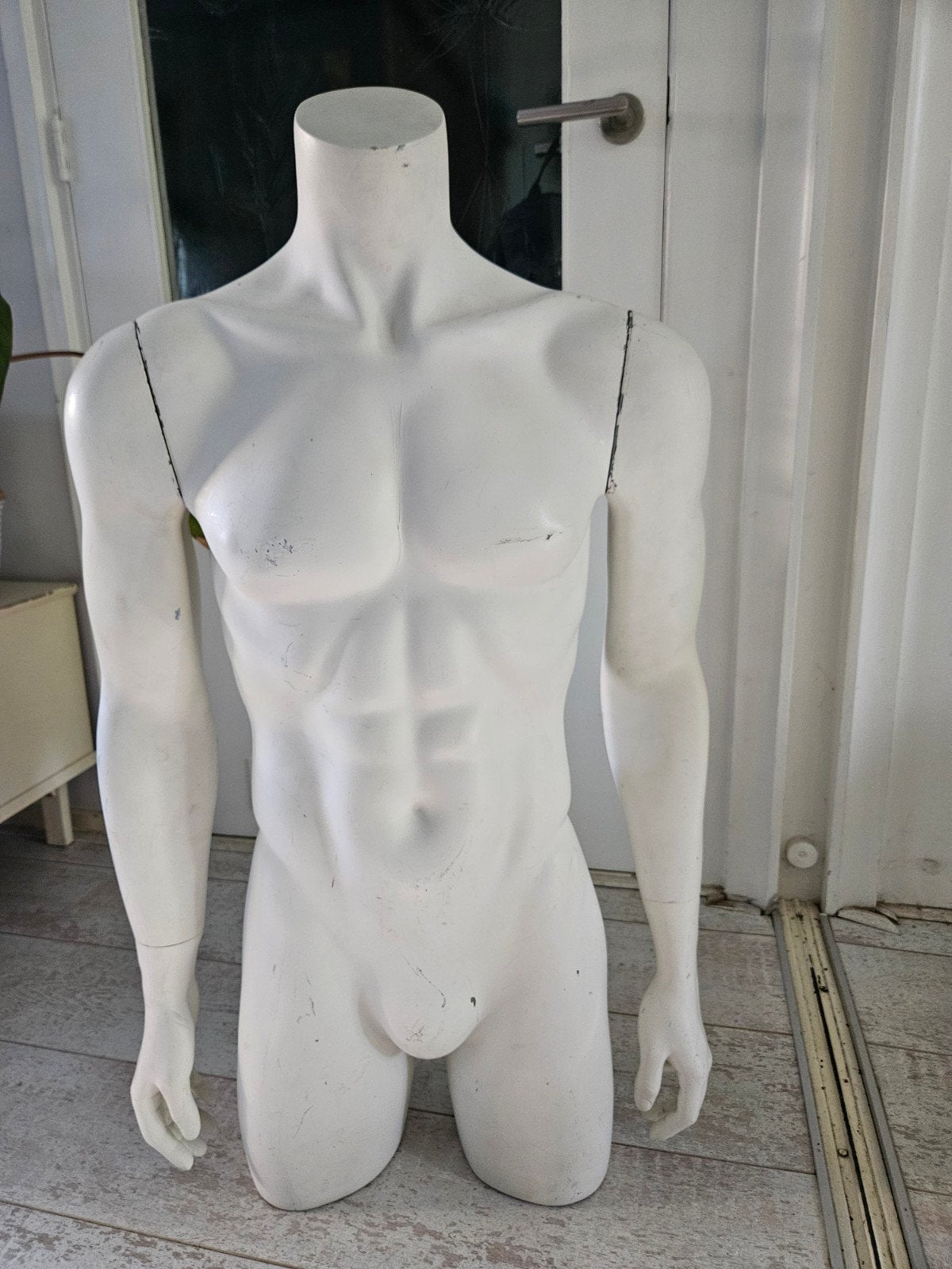 Etalagepop torso  - met lichte beschadiging, Ophalen