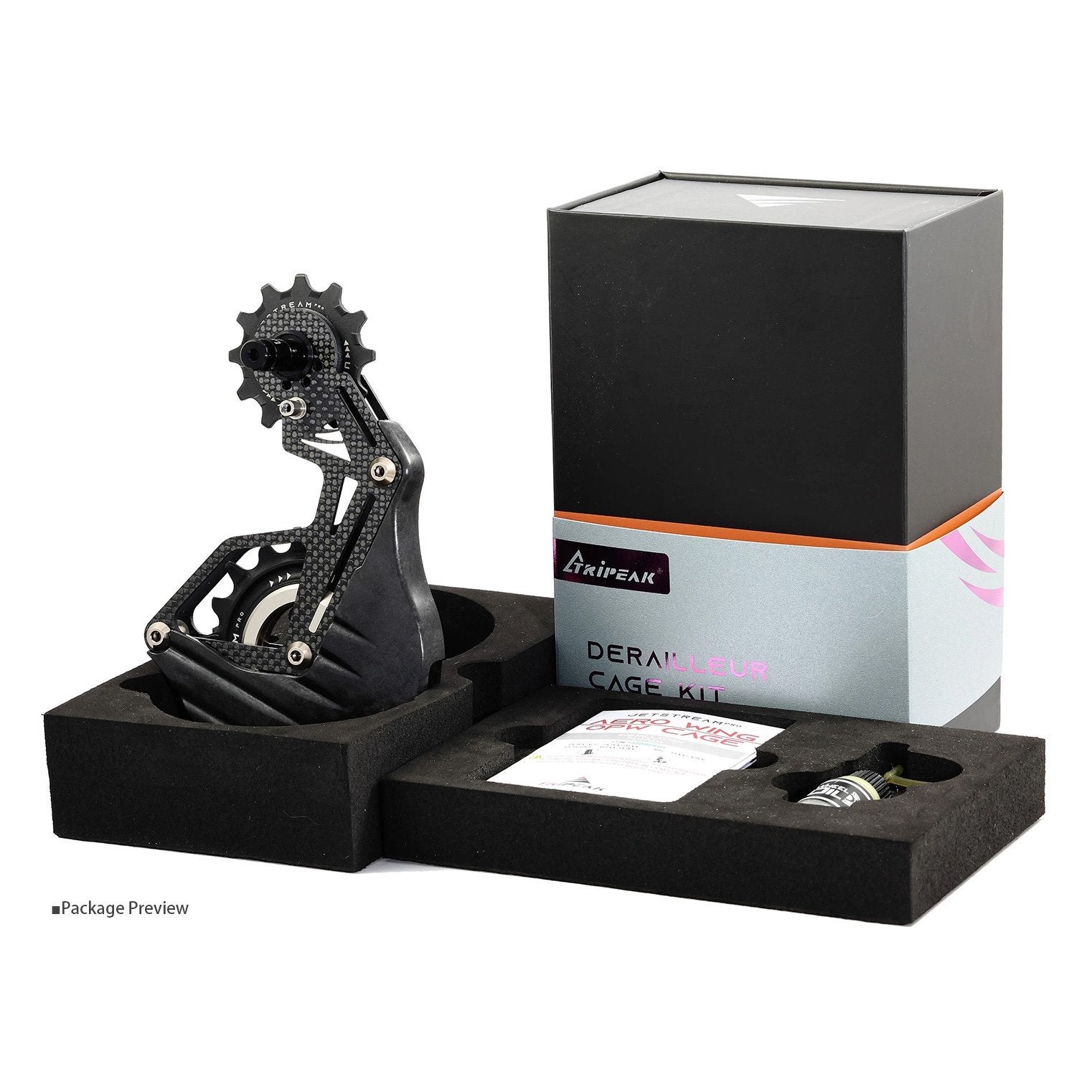 Tripeak aero wing ospw kooi, Ophalen of Verzenden, Nieuw, Derailleur of Ketting, Carbon