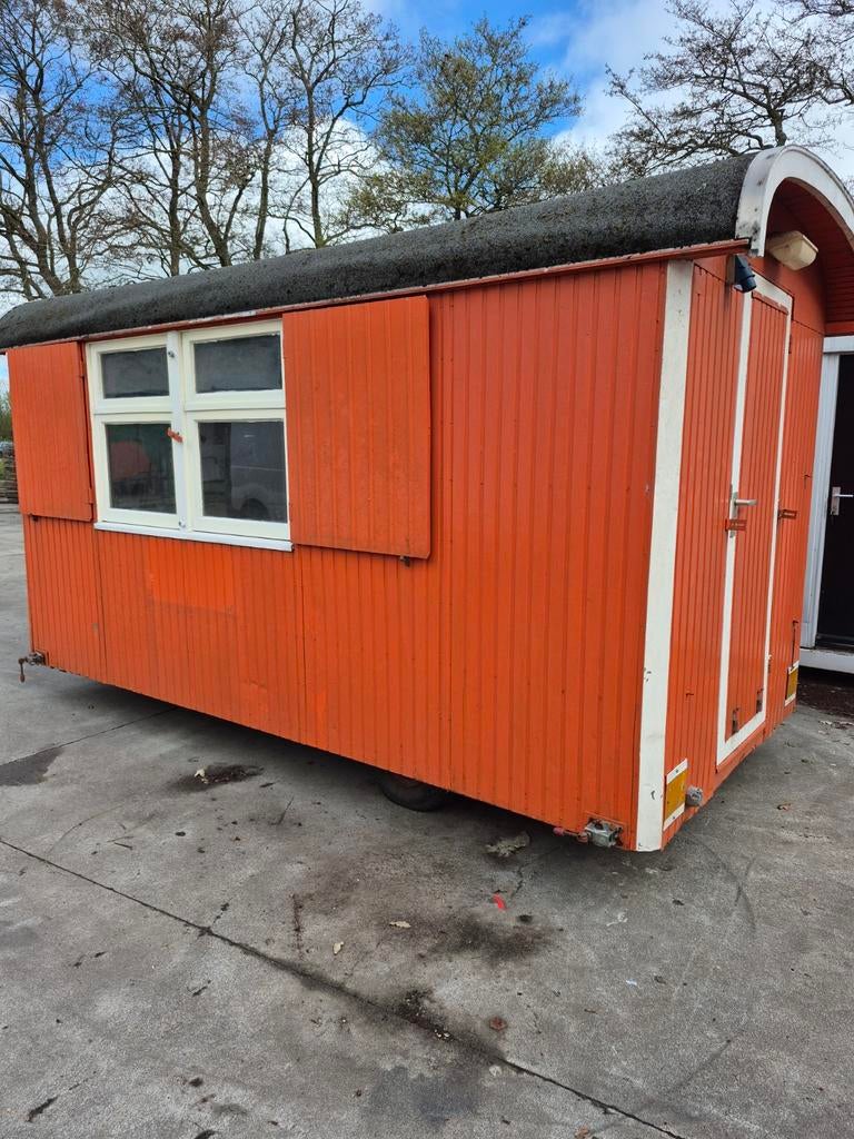 Prachtig tuinhuis op wielen 400x200 een plaatje, Ophalen