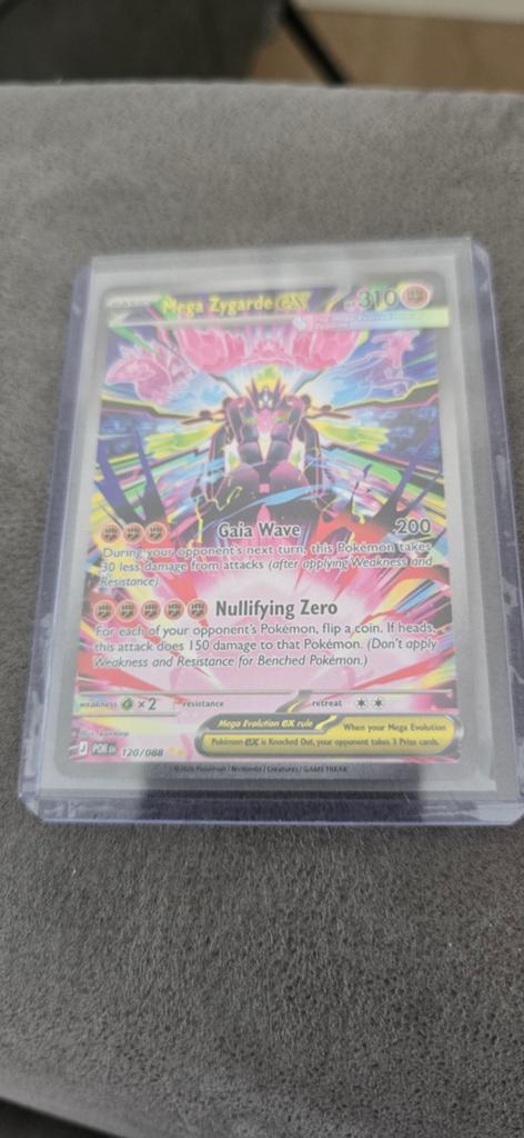 Mega Zygarde EX Perfect Order 120/088 Pokémon Kaart, Hobby en Vrije tijd, Verzamelkaartspellen | Pokémon, Ophalen of Verzenden