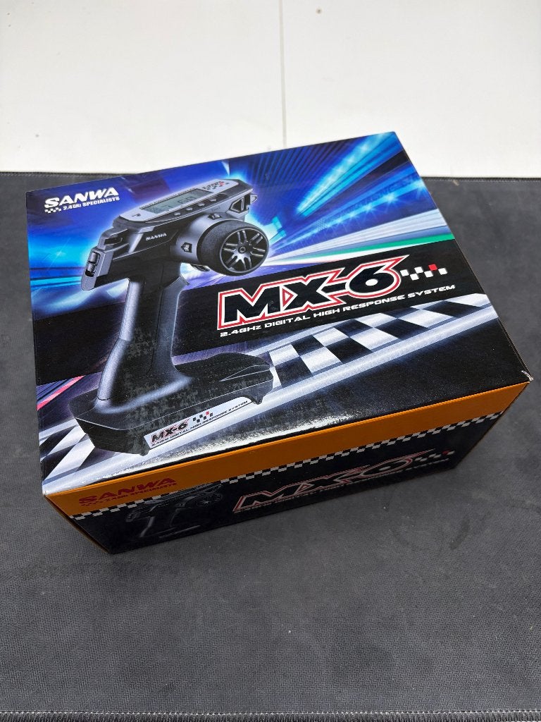 Nieuw: Sanwa MX-6 2.4GHz Zenderset + 2 Ontvangers!, Sanwa Electronics, Onderdeel, RC Monkey Shop.., Overige schalen
