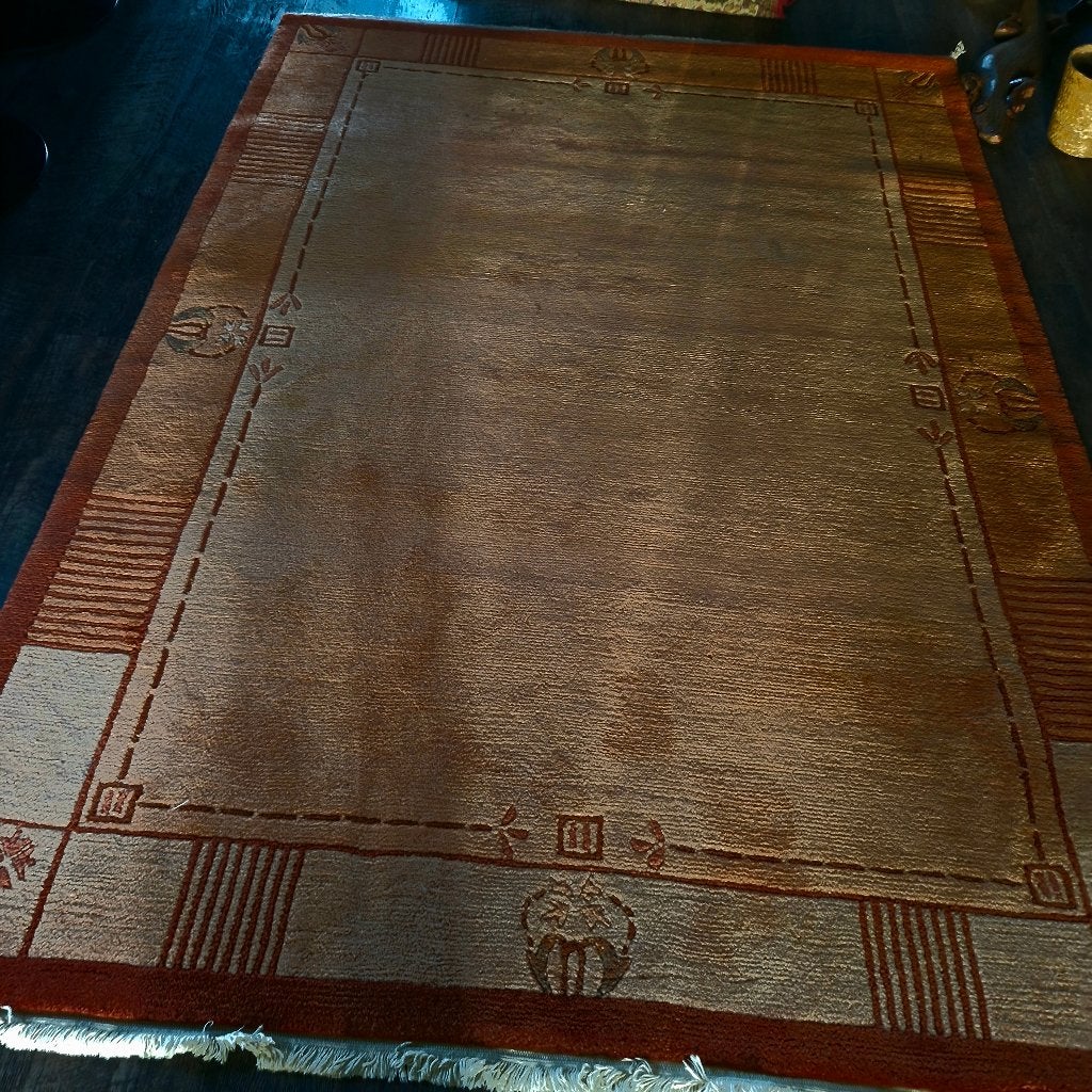 Vloerkleed, Ophalen, 150 tot 200 cm, 200 cm of meer, Oranje