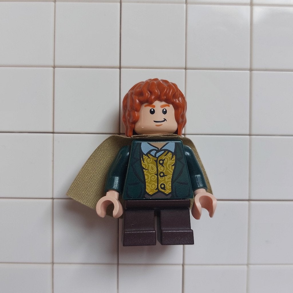 LEGO LOTR Minifig - Meriadoc Brandybuck - lor016, Ophalen of Verzenden, Zo goed als nieuw