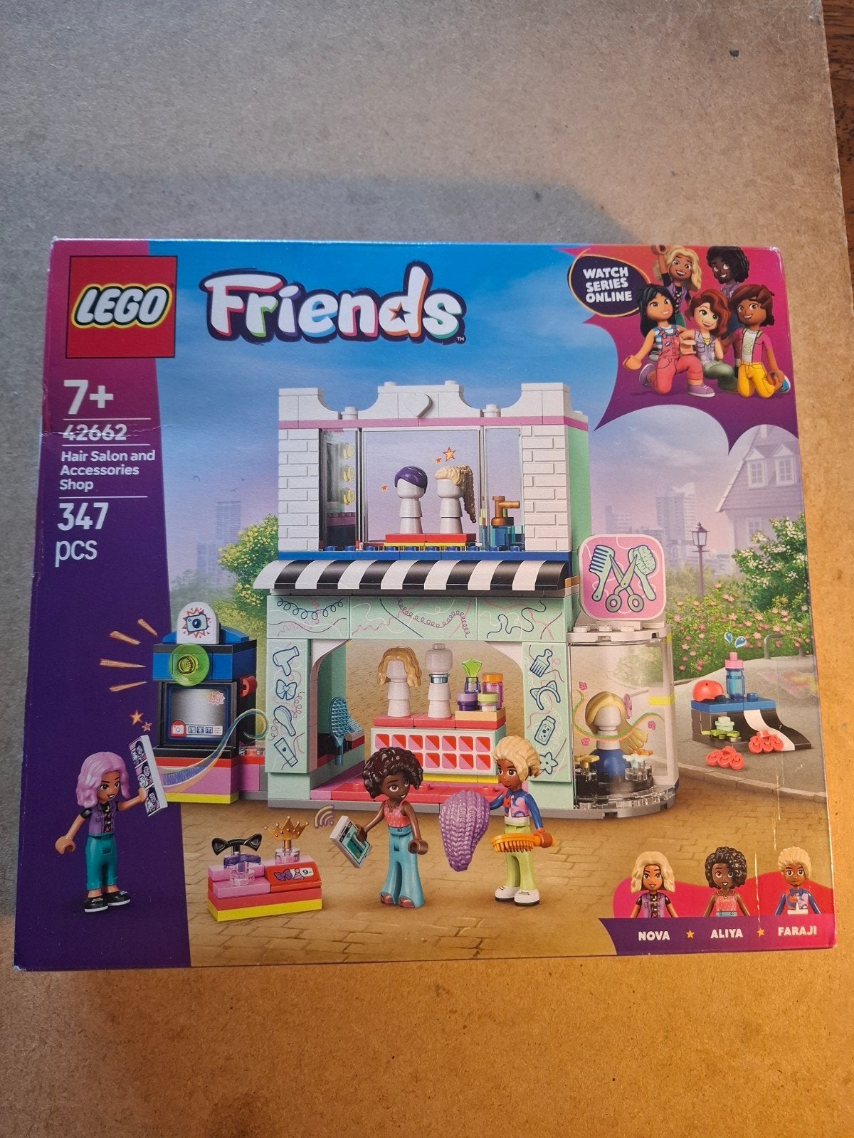 Lego Friends Kapsalon (42662) - Compleet!, Lego, Ophalen of Verzenden, Zo goed als nieuw, Complete set