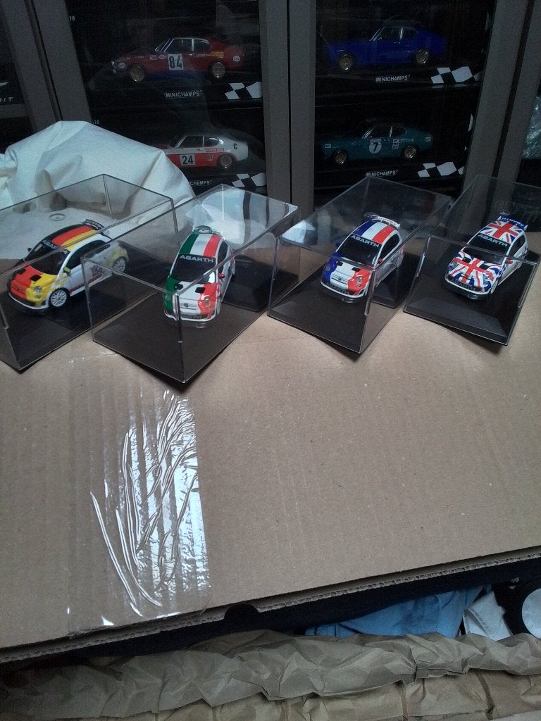 Modelauto 1/43 500 abarth, Ophalen of Verzenden, Nieuw, Auto, Overige merken