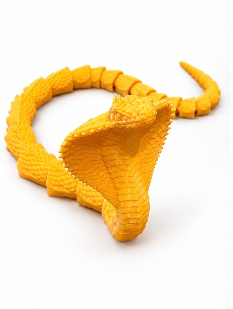 3D Geprinte Cobra - Flexibele Gelede Slang, Ophalen of Verzenden, Nieuw
