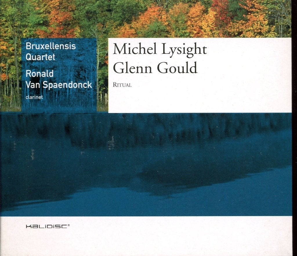 Michel Lysight, Glen Gould , Ronald van Spaendonck Clarinet, Ophalen of Verzenden, Classicisme, Zo goed als nieuw, Overige typen
