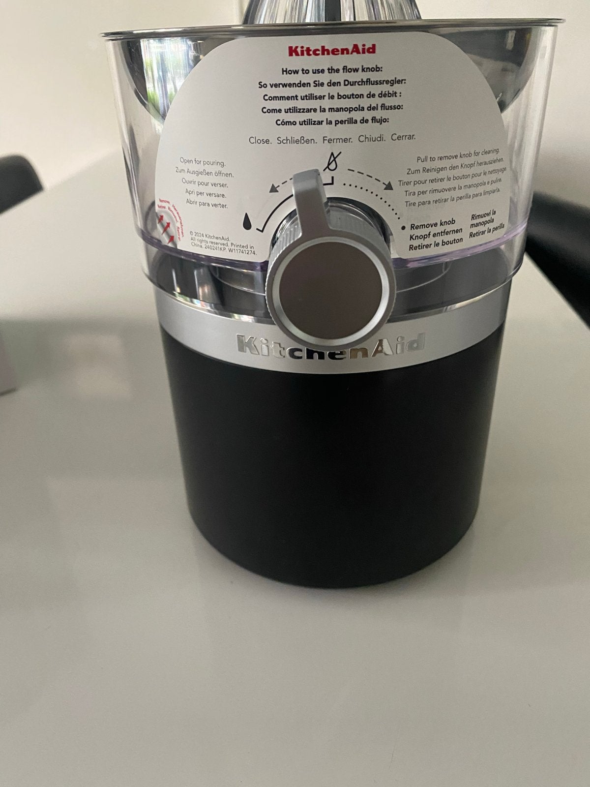 KitchenAid Go Cordless Citruspers en Hakmolen Set, Ophalen, Nieuw, Elektrisch, Citruspers