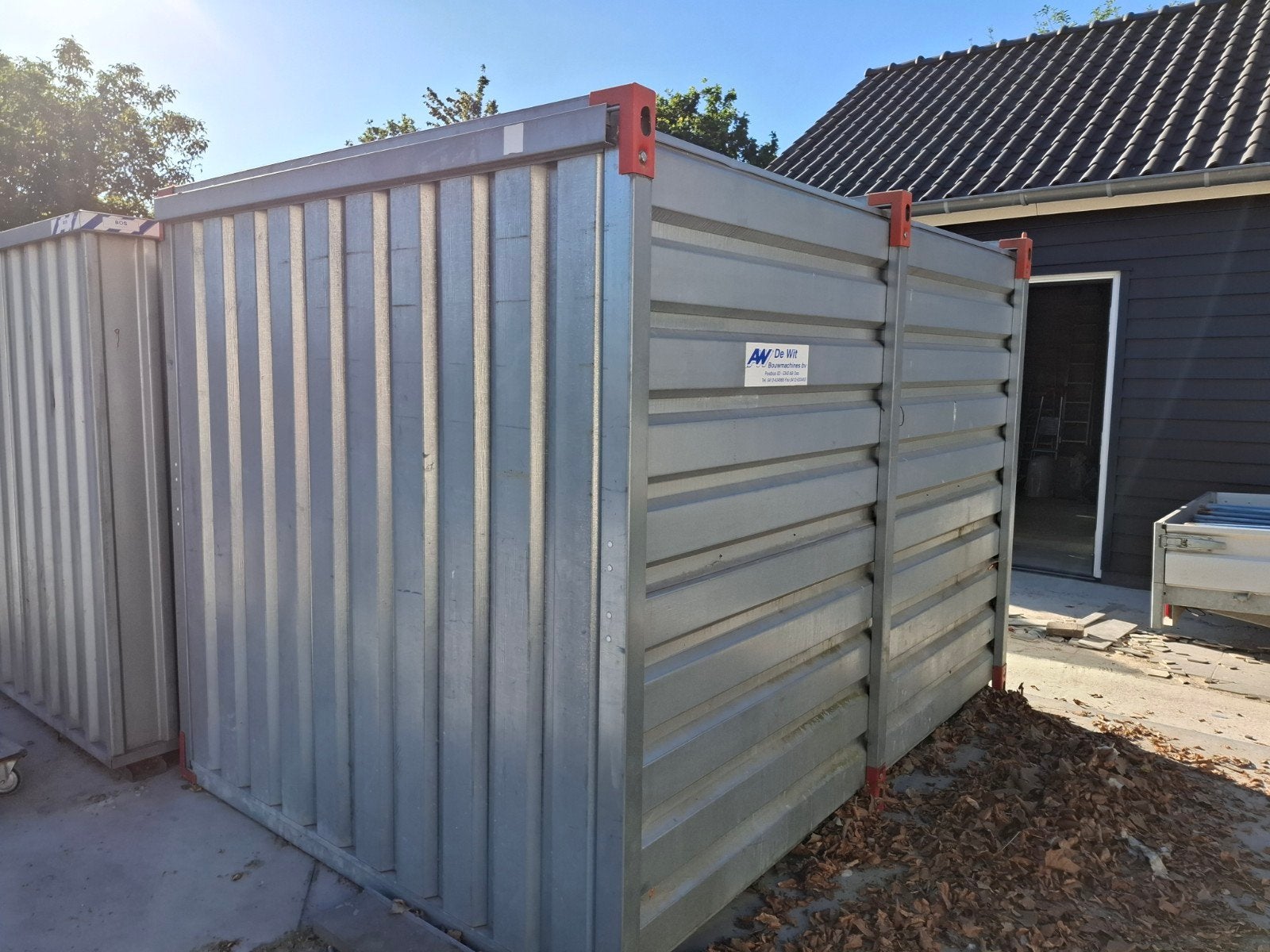 Opslagcontainer/demontabele container 2x3 m, Zakelijke goederen, Machines en Bouw | Keten en Containers, Ophalen