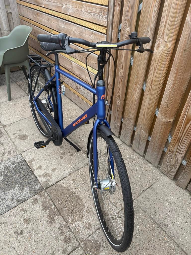 Batavus fonk 7 fiets, zo goed als nieuw. blauw framemaat 57, Ophalen, Versnellingen, Batavus, Zo goed als nieuw