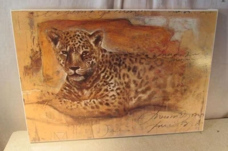 Mooie Artprint 'Tijger' - Joadoor - 66x47, Minder dan 50 cm, Oorspronkelijke maker, Ophalen of Verzenden, Print