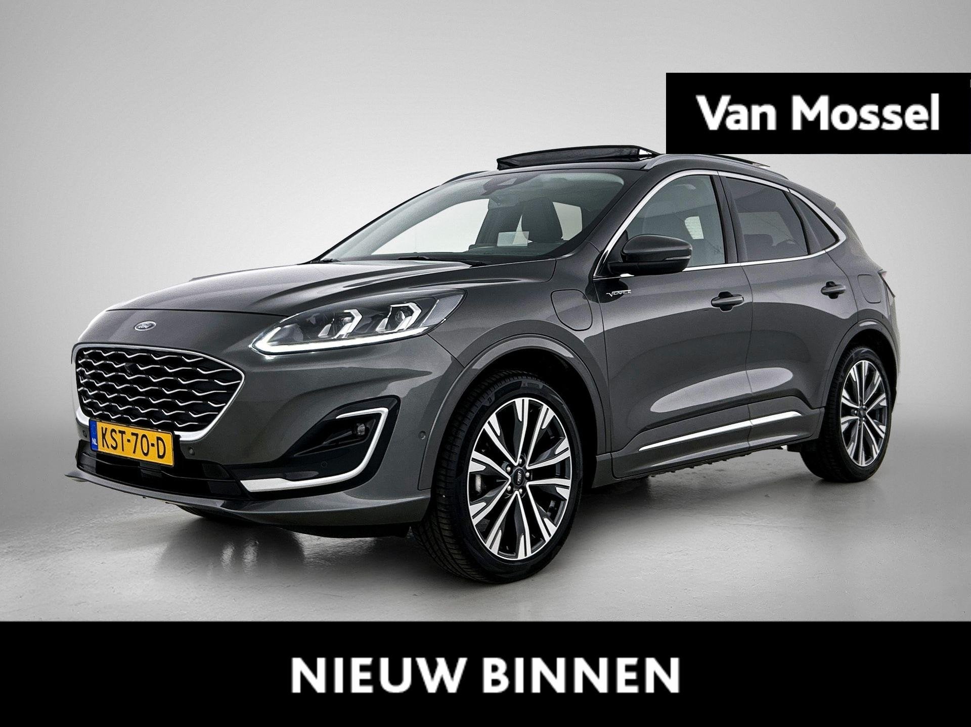 Ford Kuga 2.5 PHEV Vignale | Elektrische Trekhaak | Panorama, Auto's, 12 maanden, 14 kWh, Gebruikt, Euro 6