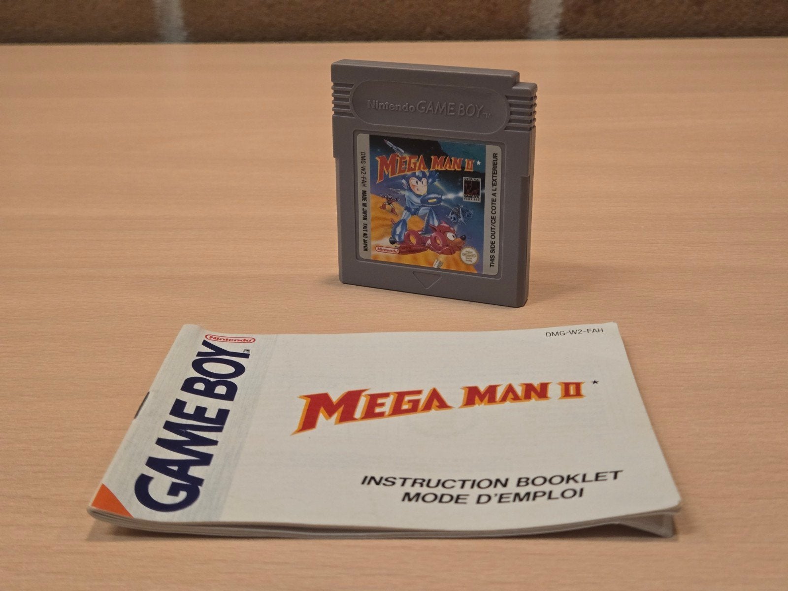 Mega Man II 2 - Nintendo Gameboy, Spelcomputers en Games, Games | Nintendo Game Boy, Gebruikt, Support.nintendo.nl, 1 speler, Ophalen of Verzenden