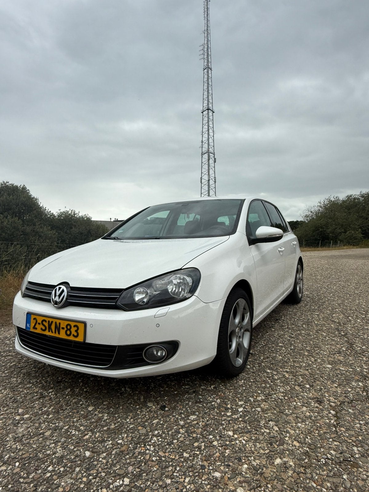 Volkswagen Golf 1.4 TSI 90KW 2009 Wit, Stof, Zwart, 4 cilinders, Handgeschakeld