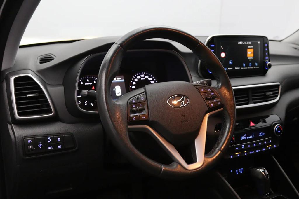 Hyundai Tucson 1.6 T-GDI 177 PK Premium, Trekha € 22.750,0, Automaat, Gebruikt, 4 cilinders, Bruin