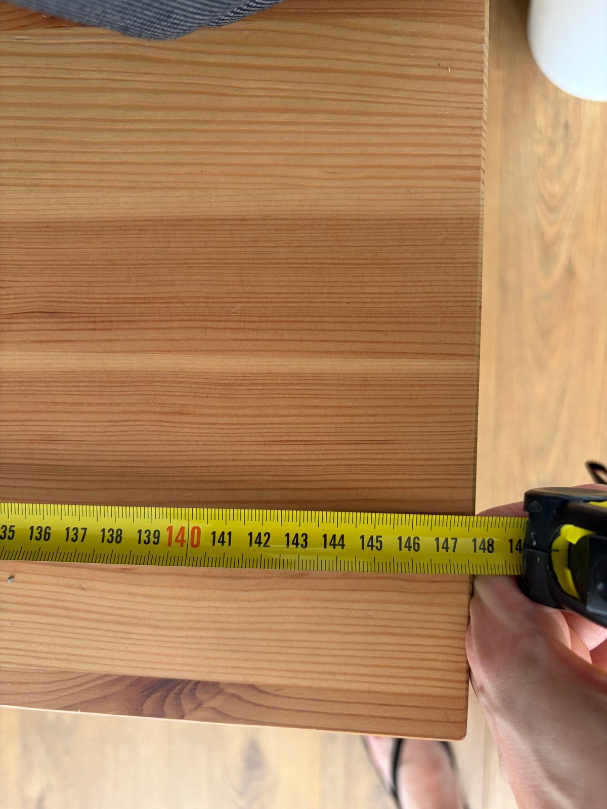 IKEA TV-meubel met lades en open vakken, Ophalen, Gebruikt, 100 tot 150 cm, Grenenhout