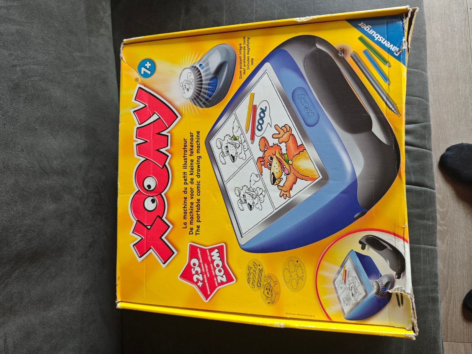 Ravensburger Xoomy Tekenmachine met Licht, Kinderen en Baby's, Speelgoed | Educatief en Creatief, Gebruikt, Knutselen, Ontdekken