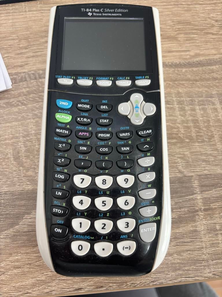 Rekenmachine TI 84 plus C Silver Edition, Diversen, Ophalen of Verzenden