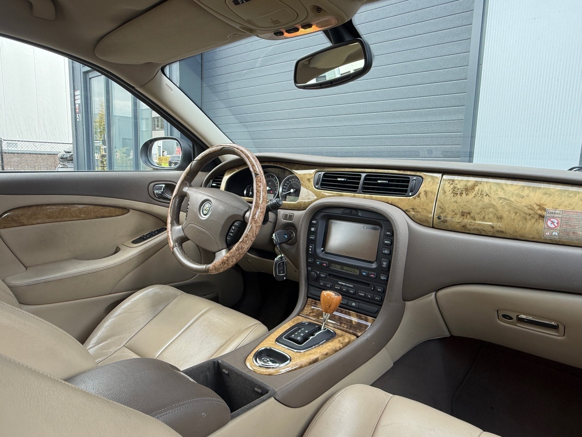 Jaguar S-type 2.5 V6 Sport / LEDER / BOEKJES / NAP / APK, Auto's, Automaat, Achterwielaandrijving, Gebruikt, 2497 cc