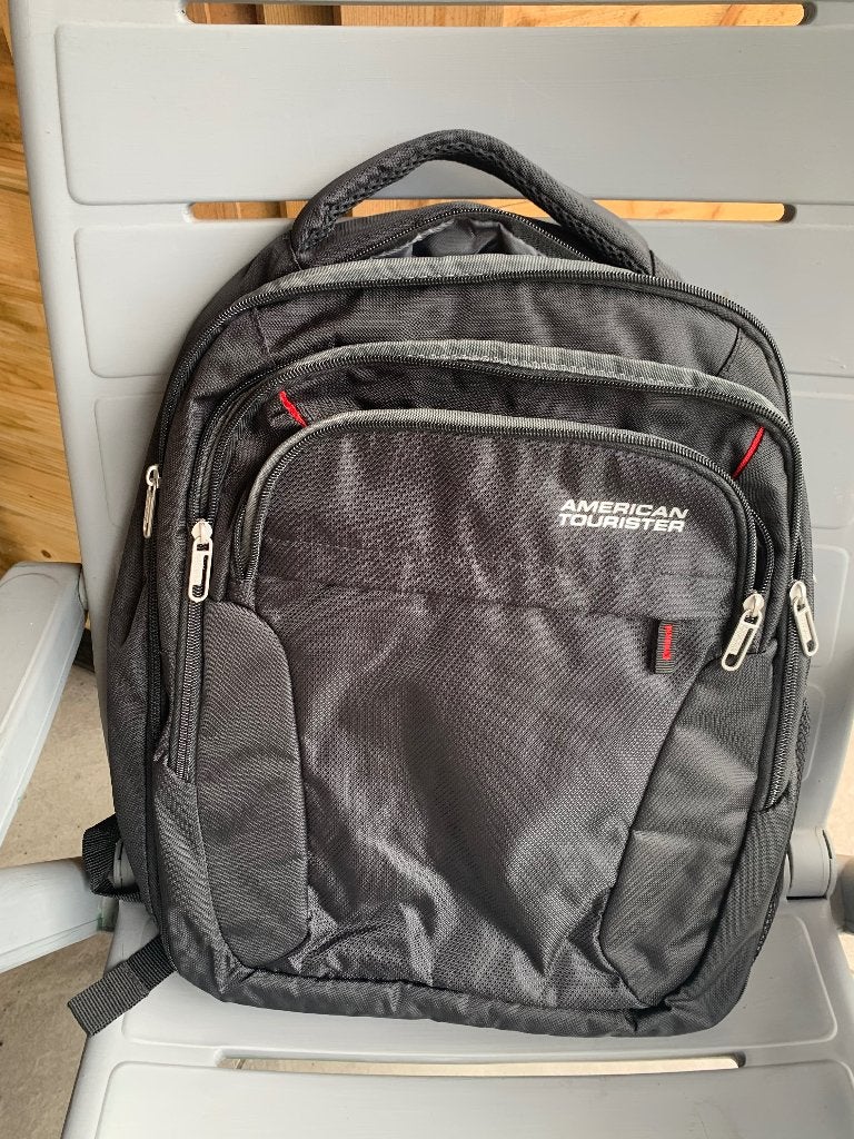 Laptop rugtas, Computers en Software, Laptoptassen, Ophalen, Gebruikt, Gevoerd laptopvak, Overige merken