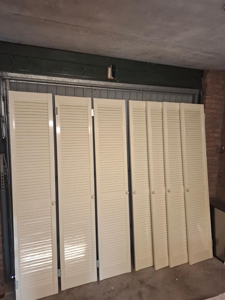 Louvre deurtjes, Ophalen, Minder dan 80 cm, Binnendeur, Minder dan 200 cm