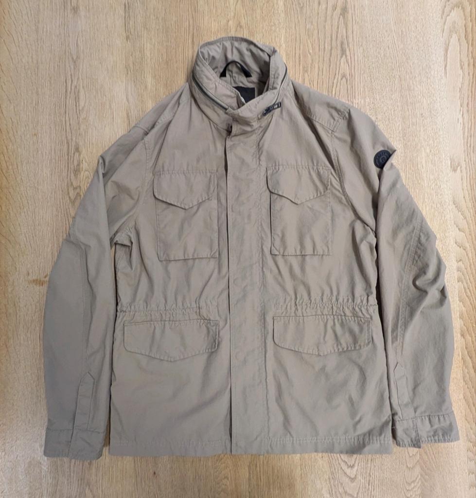 Reset Pompidou Fieldjacket Maat M, Kleding | Heren, Jassen | Zomer, Zo goed als nieuw, Overige maten, Beige, Ophalen of Verzenden