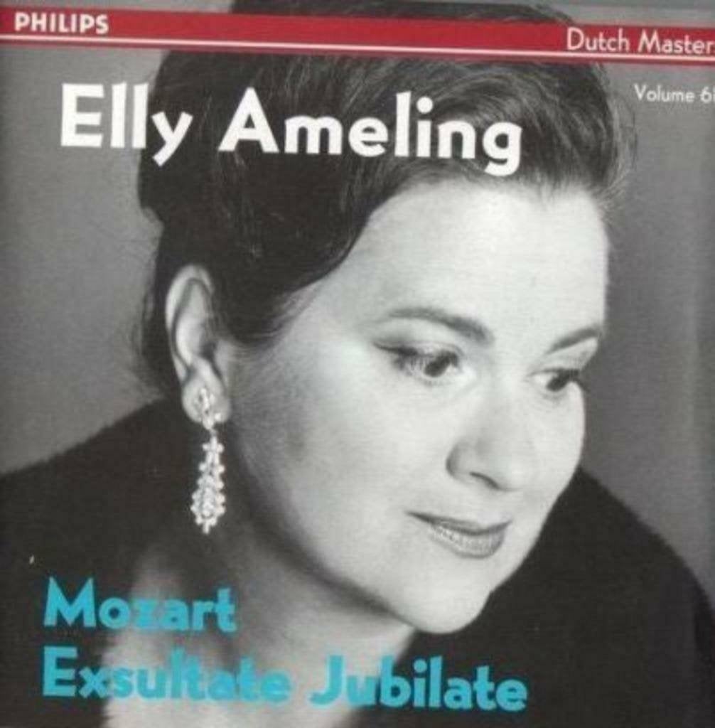 Elly Ameling - Mozart Exsultate Jubilate"", Cd's en Dvd's, Cd's | Klassiek, Mozart, Ophalen of Verzenden, Zo goed als nieuw, Classicisme