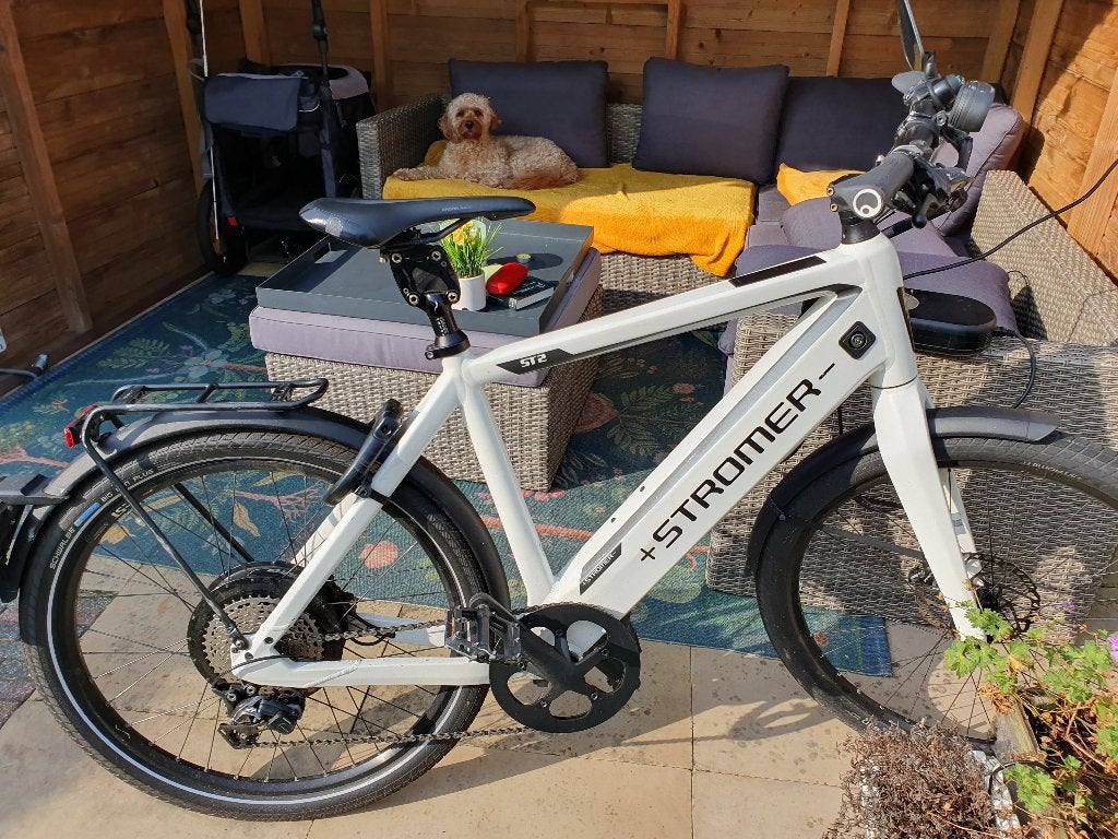 Strömer ST2 sport 20" white in zeer goede staat 12.144km, Ophalen, Gebruikt, 47 tot 51 cm, Stromer