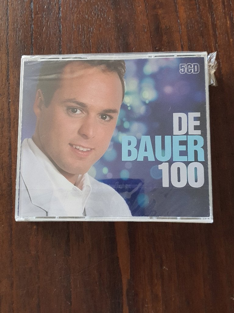 De Bauer 100 - 5 cd nieuw in verpakking., Ophalen, Nieuw in verpakking, Levenslied of Smartlap
