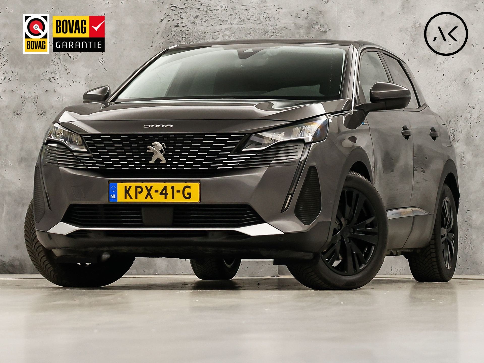 Peugeot 3008 1.6 HYbrid 225 Allure Sport 225Pk Automaat (SOH, Auto's, 12 maanden, 4 cilinders, Leder en Stof, Plug-in hybride