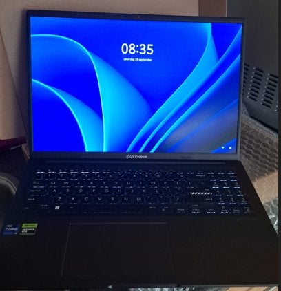 ASUS Vivobook 16X K3605VC-N1068W, Computers en Software, Met videokaart, Asus, Qwerty, Zo goed als nieuw