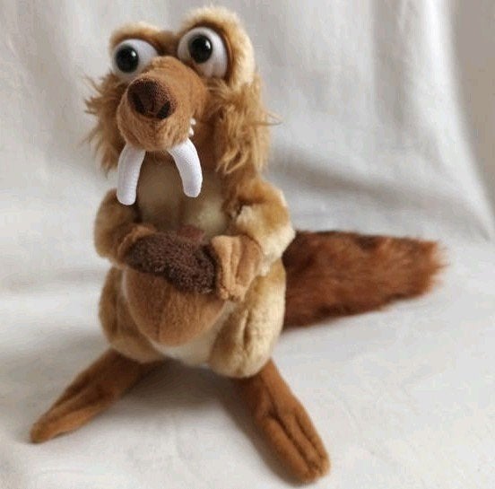 ICE AGE Knuffel Scrat, Ophalen of Verzenden, Zo goed als nieuw, Overige typen