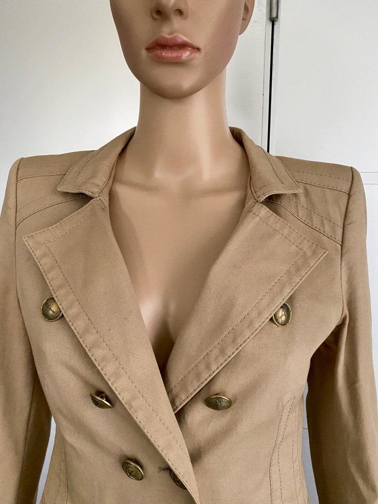 E847 Drykorn: maat 2=36=S jasje blazer colbert beige, Drykorn, Beige, Ophalen of Verzenden, Zo goed als nieuw