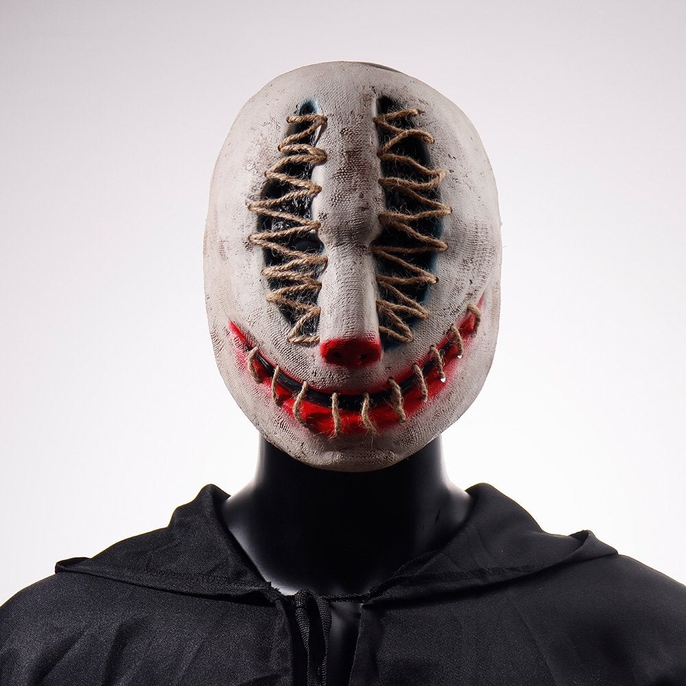 Killer Clown Masker Halloween Carnaval Horror Eng, Verzenden, Nieuw, Feestartikel, Halloween of Griezel