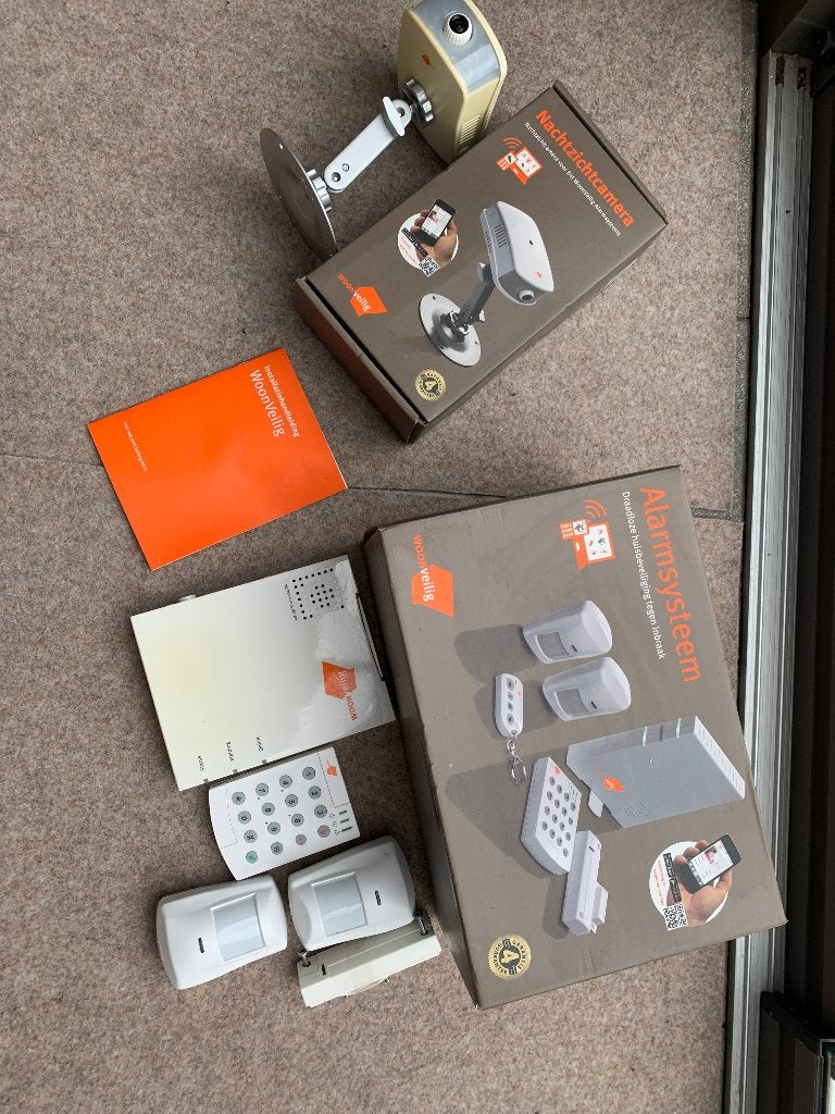 Alarmsysteem Woonveilig, Ophalen of Verzenden, Compleet systeem, Draadloos, Beweging