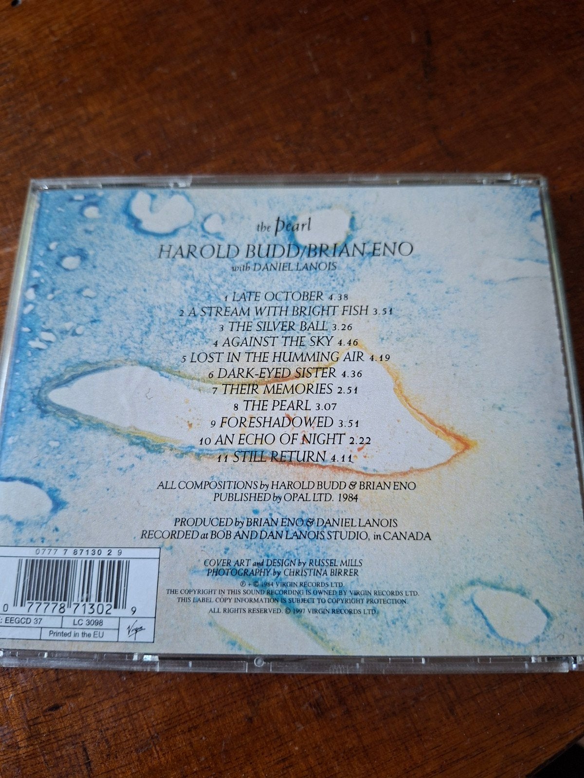 Harold Budd / Brian Eno - The Pearl CD, Ophalen of Verzenden, Gebruikt