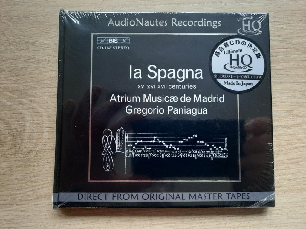 La Spagna- Gregorio Paniague Audionautes HQCD Sealed, Ophalen of Verzenden, Barok, Nieuw in verpakking, Opera of Operette