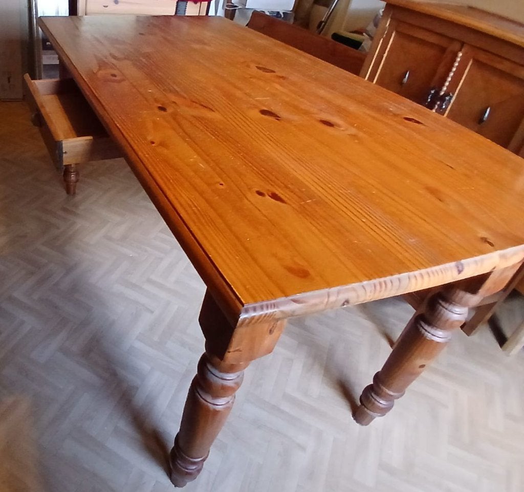 Salon-en eettafel, Ophalen, Gebruikt, 100 tot 150 cm, 50 tot 100 cm