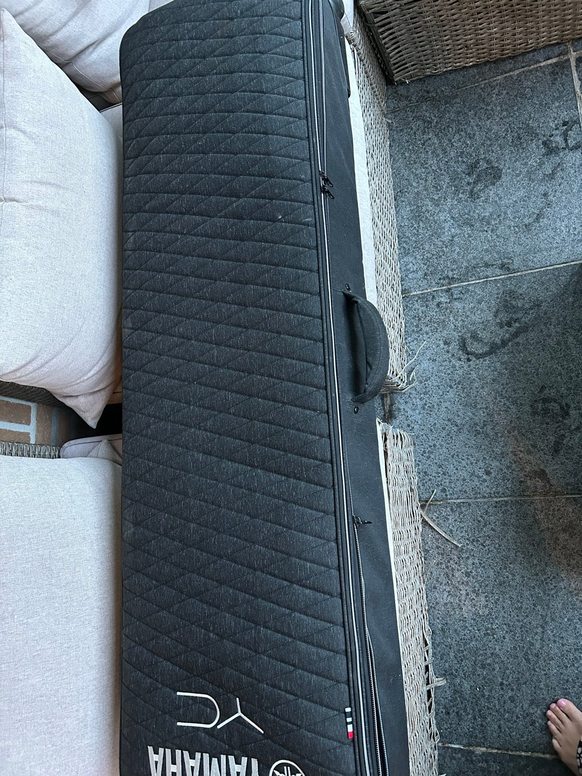 Yamaha YC 88 pianotas / Flightcase met wielen, Muziek en Instrumenten, Ophalen, Gebruikt, Keyboard of Synthesizer, Flightcase